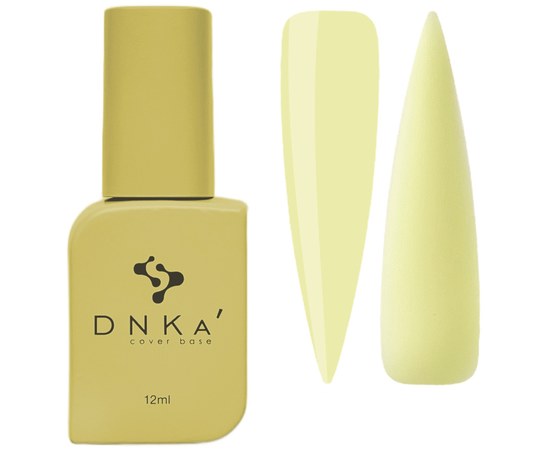 Зображення  База кольорова DNKa Cover №022 Naive Пастельний, ніжно-жовтий, 12 мл, Об'єм (мл, г): 12, Цвет №: 022