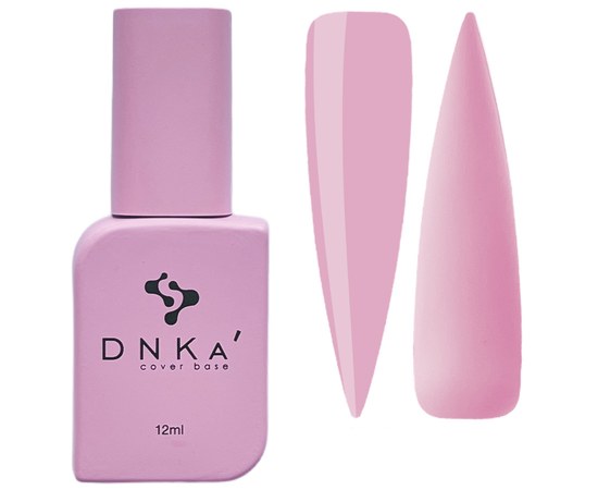 Изображение  База цветная DNKa Cover №026 Sweet нежный светлый розовый, 12 мл, Объем (мл, г): 12, Цвет №: 026