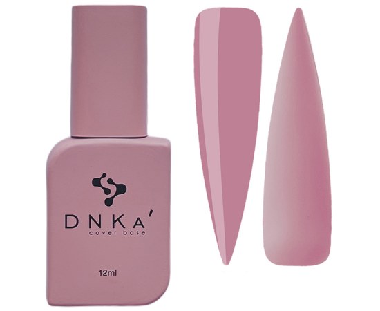 Изображение  База цветная DNKa Cover №027 Serious Бдительно-розовый с фиолетовым подтоном, 12 мл, Объем (мл, г): 12, Цвет №: 027