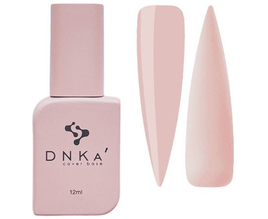 Зображення  База кольорова DNKa Cover №036 Elegant Світлий бежеве-персиковий, 12 мл, Об'єм (мл, г): 12, Цвет №: 036