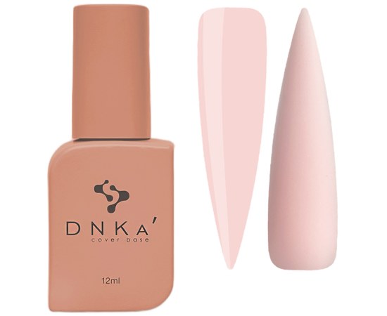 Изображение  База цветная DNKa Cover №038 Flirty Нежный светло-розовый, 12 мл, Объем (мл, г): 12, Цвет №: 038