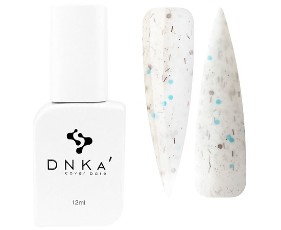 Изображение  Color base DNKa Cover №054 Sensation Milky with silver and blue particles, 12 ml, Volume (ml, g): 12, Color No.: 54