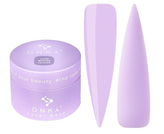 Изображение  Color base DNKa Cover №023 Tender Light purple, 30 ml, Volume (ml, g): 30, Color No.: 23