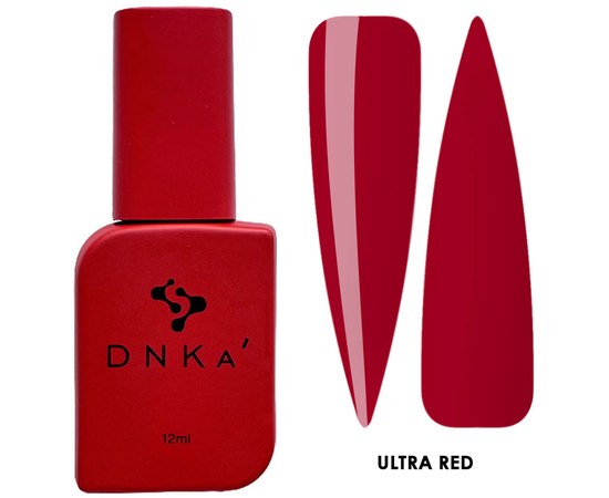 Изображение  DNKa red gel polish, 12 ml (GPDUR), Volume (ml, g): 12, Color No.: Ed