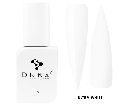Изображение  Гель-лак DNKa белый, 12 мл (GPDUW), Объем (мл, г): 12, Цвет №: White