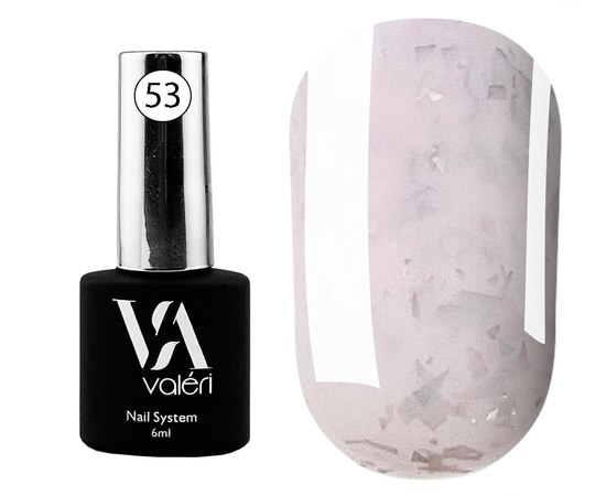 Изображение  Base for gel polish Valeri Patal Base 6 ml, № 53, Volume (ml, g): 6, Color No.: 53