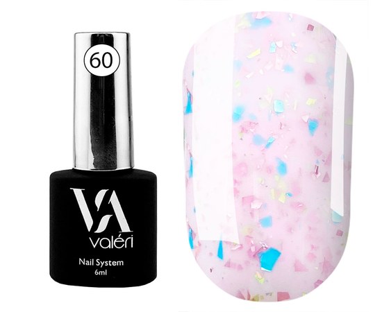 Изображение  Base for gel polish Valeri Patal Base 6 ml, № 60, Volume (ml, g): 6, Color No.: 60