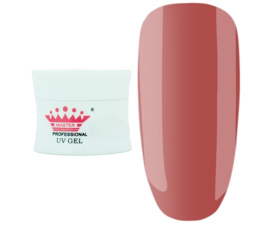 Изображение  Modeling gel for nails Master Professional UV Gel Dark Pink 56 ml