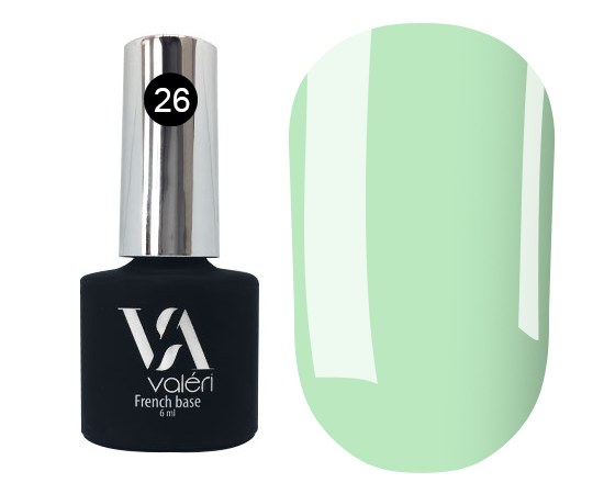 Изображение  Base for gel polish Valeri French Base 6 ml, № 26, Volume (ml, g): 6, Color No.: 26