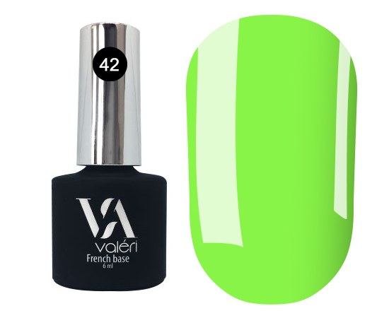 Изображение  Base for gel polish Valeri Neon Base 6 ml, № 42, Volume (ml, g): 6, Color No.: 42