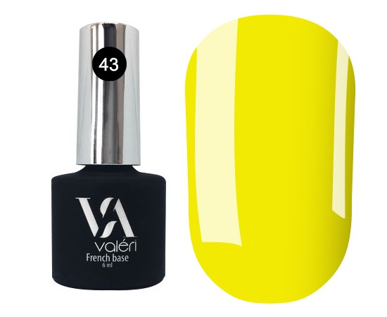 Изображение  Base for gel polish Valeri Neon Base 6 ml, № 43, Volume (ml, g): 6, Color: 43