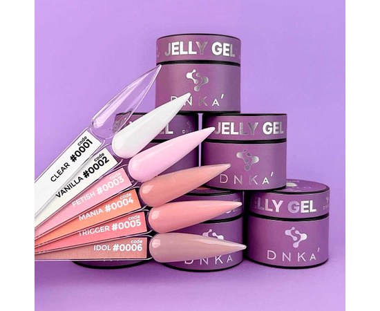 Изображение 2 DNKa Jelly Gel №4 Mania, 15 ml (JGD0004), Volume (ml, g): 15, Options: 4