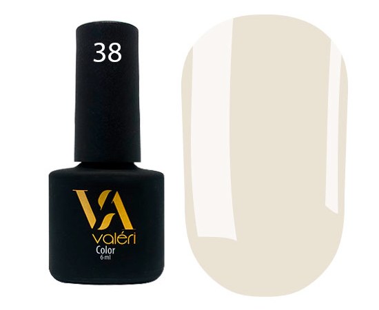 Изображение  Гель-лак Valeri Color 6 мл, № 38, Объем (мл, г): 6, Цвет №: 038