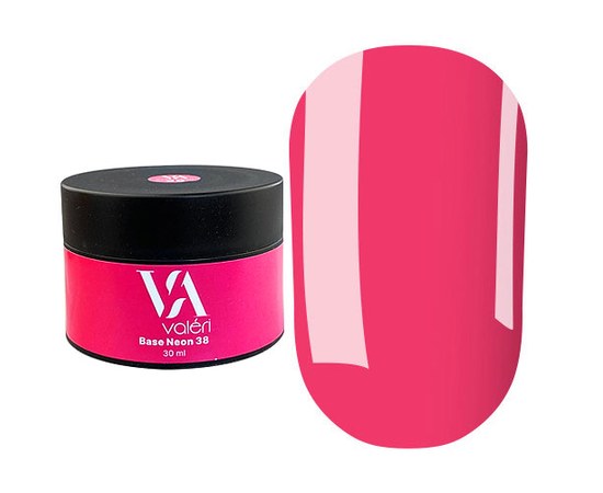 Изображение  Base for gel polish Valeri Neon Base 30 ml, № 38, Volume (ml, g): 30, Color No.: 38
