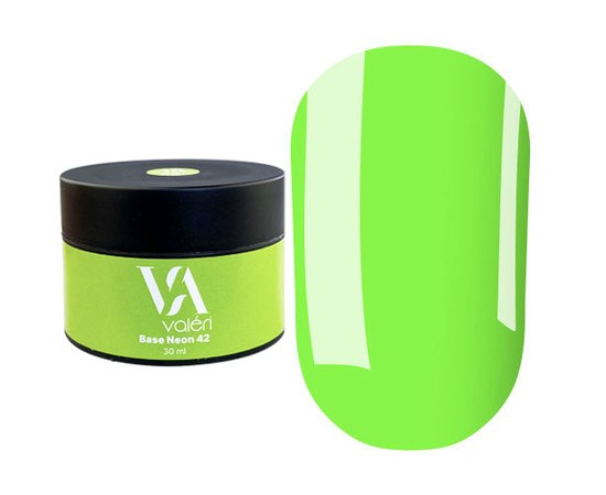 Изображение  Base for gel polish Valeri Neon Base 30 ml, № 42, Volume (ml, g): 30, Color No.: 42