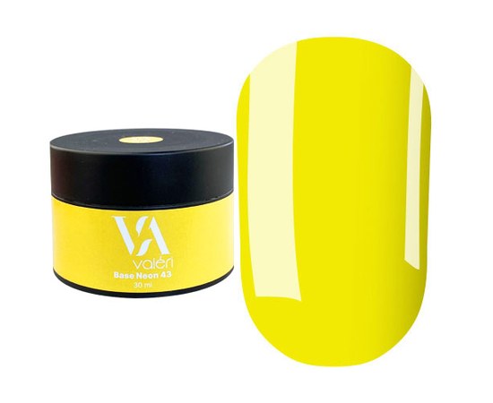 Изображение  Base for gel polish Valeri Neon Base 30 ml, № 43, Volume (ml, g): 30, Color No.: 43