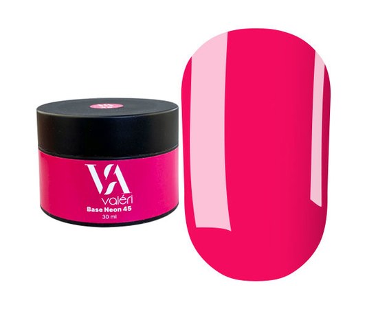 Изображение  Base for gel polish Valeri Neon Base 30 ml, № 45, Volume (ml, g): 30, Color No.: 45
