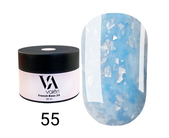Изображение  Base for gel polish Valeri Patal Base 30 ml, № 55, Volume (ml, g): 30, Color No.: 55