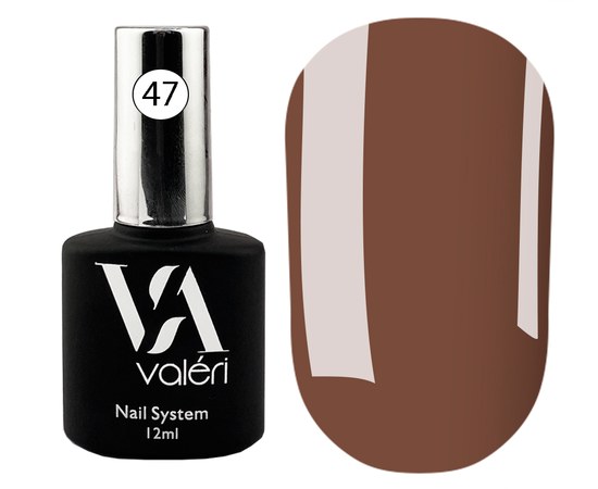 Изображение  Base for gel polish Valeri Color Base 12 ml, № 47, Volume (ml, g): 12, Color No.: 47