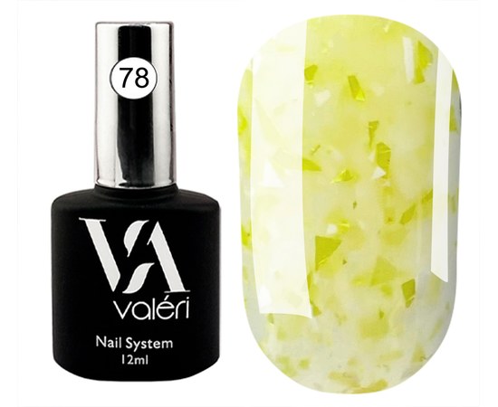 Изображение  Base for gel polish Valeri Flakes Base 12 ml, № 78, Volume (ml, g): 12, Color No.: 78