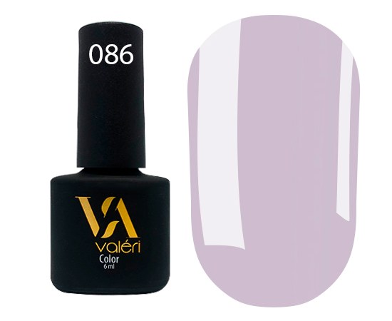 Зображення  Гель-лак Valeri Color 6 мл, № 86, Об'єм (мл, г): 6, Цвет №: 086