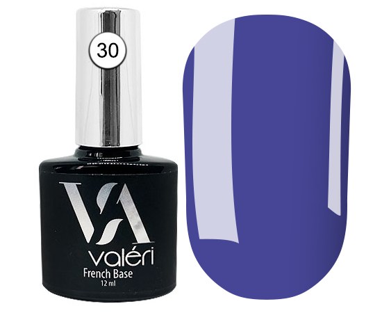 Изображение  Base for gel polish Valeri Color Base 12 ml, № 30, Volume (ml, g): 12, Color No.: 30