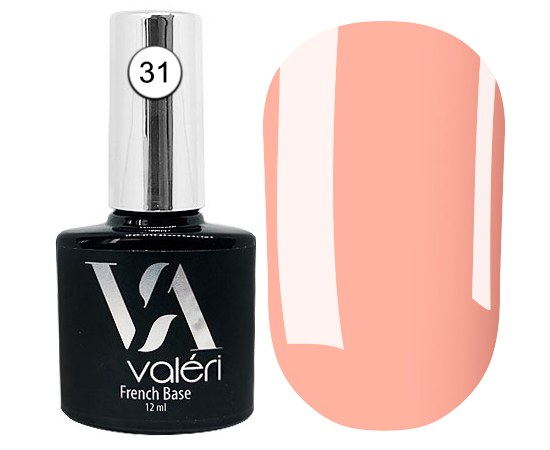 Изображение  Base for gel polish Valeri Color Base 12 ml, № 31, Volume (ml, g): 12, Color No.: 31