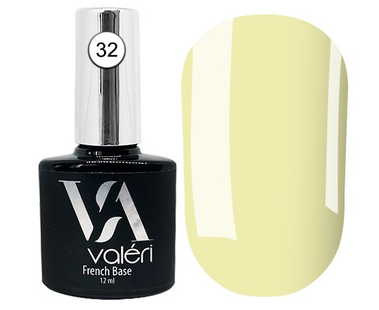 Изображение  Base for gel polish Valeri Color Base 12 ml, № 32, Volume (ml, g): 12, Color No.: 32