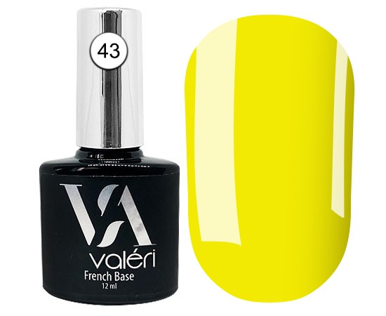 Изображение  Base for gel polish Valeri Neon Base 12 ml, № 43, Volume (ml, g): 12, Color No.: 43