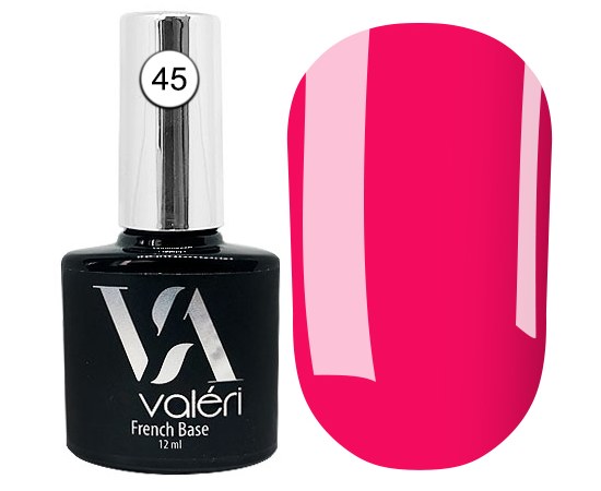 Изображение  Base for gel polish Valeri Neon Base 12 ml, № 45, Volume (ml, g): 12, Color No.: 45