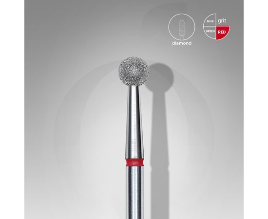 Изображение  Diamond cutter STALEKS PRO ball red diameter 4 mm