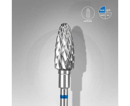 Изображение  Carbide milling cutter STALEKS PRO corn blue diameter 6 mm / working part 14 mm