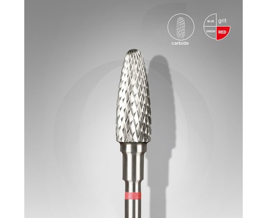 Изображение  Carbide milling cutter STALEKS PRO corn red diameter 5 mm / working part 13 mm