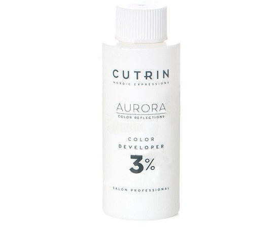 Зображення  Окислювач CUTRIN Aurora Color Developer 3%, 60 мл