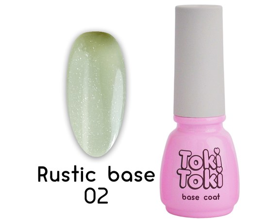 Изображение  Base for gel polish Toki-Toki Rustic Base RB02, 5 ml, Volume (ml, g): 5, Color No.: 2