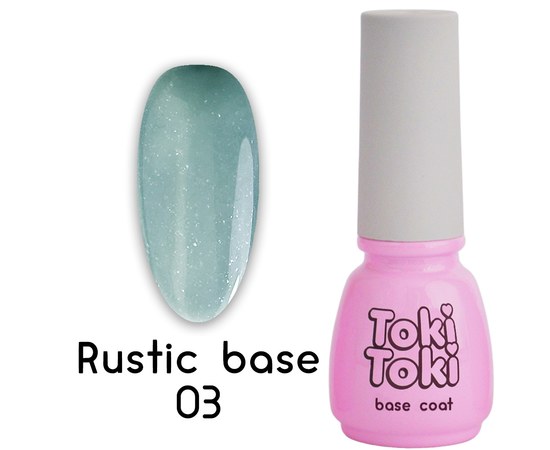Изображение  Base for gel polish Toki-Toki Rustic Base RB03, 5 ml, Volume (ml, g): 5, Color No.: 3