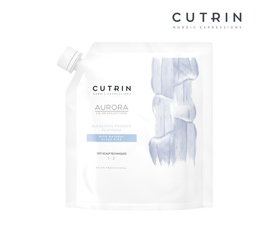 Изображение  Пудра для обесцвечивания без пыли Cutrin AURORA Bleaching Powder Platinum, 500 г