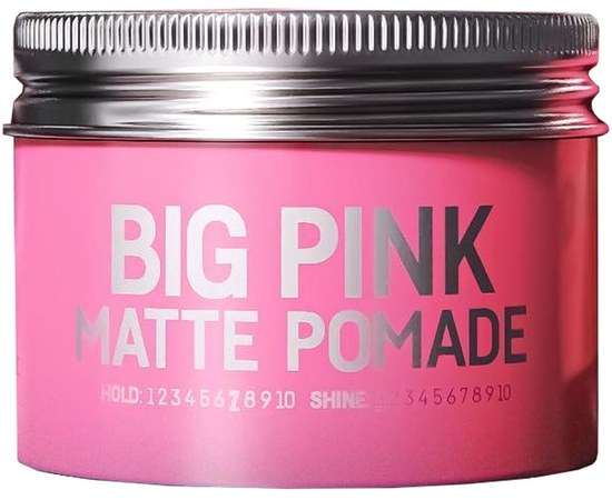 Изображение  Pink Matte Immortal NYC BIG PINK Hair Styling Paste, 100 ml