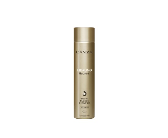Зображення  Цілющий шампунь для натурального та знебарвленого світлого волосся LʼANZA Healing Blonde Bright Blonde Shampoo, 300 мл, Об'єм (мл, г): 300