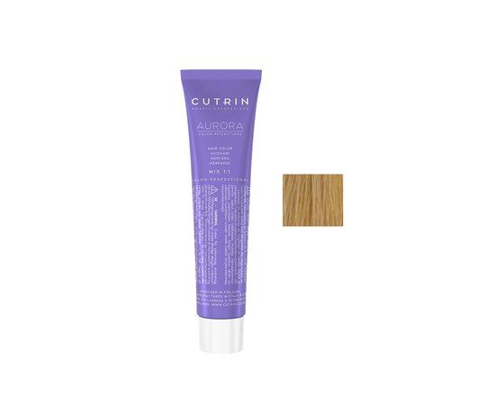 Зображення  Фарба-підсилювач кольору для волосся CUTRIN AURORA Color Reflection Mixer (0.33 Add Some Gold - додає золотий), 60 мл