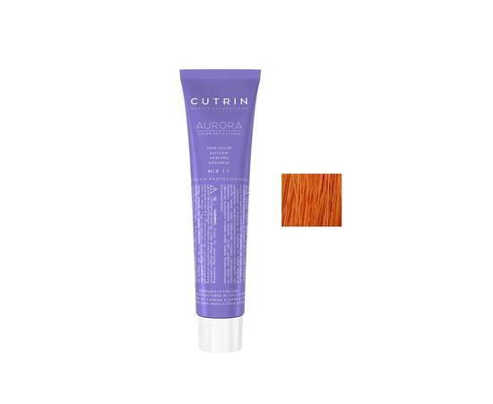 Зображення  Фарба-підсилювач кольору для волосся CUTRIN AURORA Color Reflection Mixer (0.43 Add Some Orange - додає помаранчевий), 60 мл