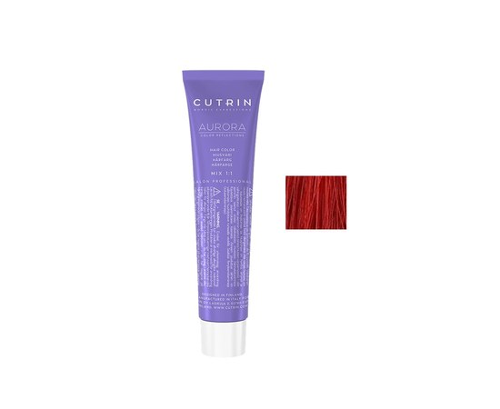 Изображение  Краска-усилитель цвета для волос CUTRIN AURORA Color Reflection Mixer (0.44 Add Some Red - добавляет красный), 60 мл