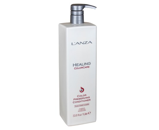 Изображение  Nourishing conditioner for colored hair LʼANZA Healing ColorCare Color-Preserving Conditioner, 1000 ml