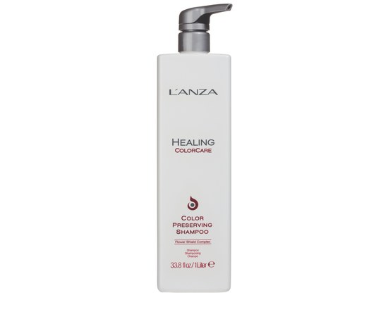 Изображение  Питательный шампунь для окрашенных волос LʼANZA Healing ColorCare Color-Preserving Shampoo, 1000 мл