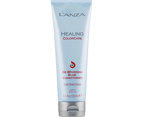 Изображение  Кондиционер для устранения теплых оттенков LʼANZA Healing ColorCare De-Brassing Blue Conditioner, 250 мл