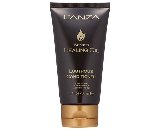 Изображение  Кондиционер для сияния волос LʼANZA Keratin Healing Oil Lustrous Conditioner, 50 мл