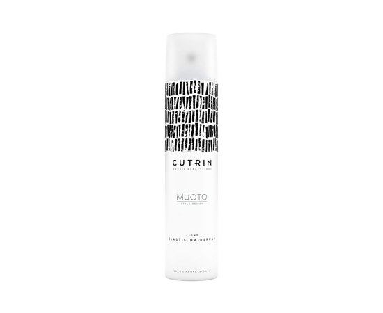 Изображение  Varnish for light elastic fixation CUTRIN MUOTO Light Elastic Hairspray, 300 ml