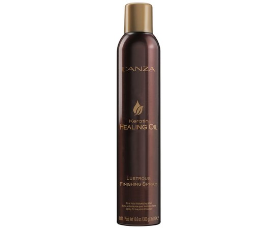 Изображение  Лак-блеск с кератиновым эликсиром LʼANZA Keratin Healing Oil Lustrous Finishing Spray, 350 мл