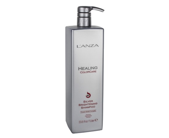 Зображення  Кондиціонер для усунення жовтизни LʼANZA Healing ColorCare Silver Brightening Conditioner, 1000 мл