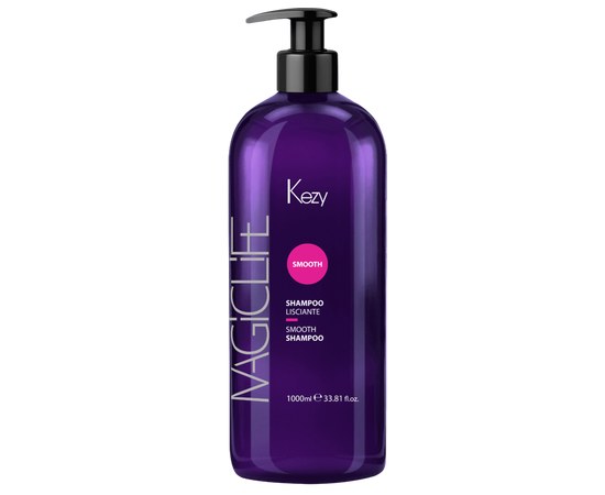Изображение  Smoothing shampoo for frizzy, unruly hair Kezy SHAMPOO SMOOTH, 1000 ml